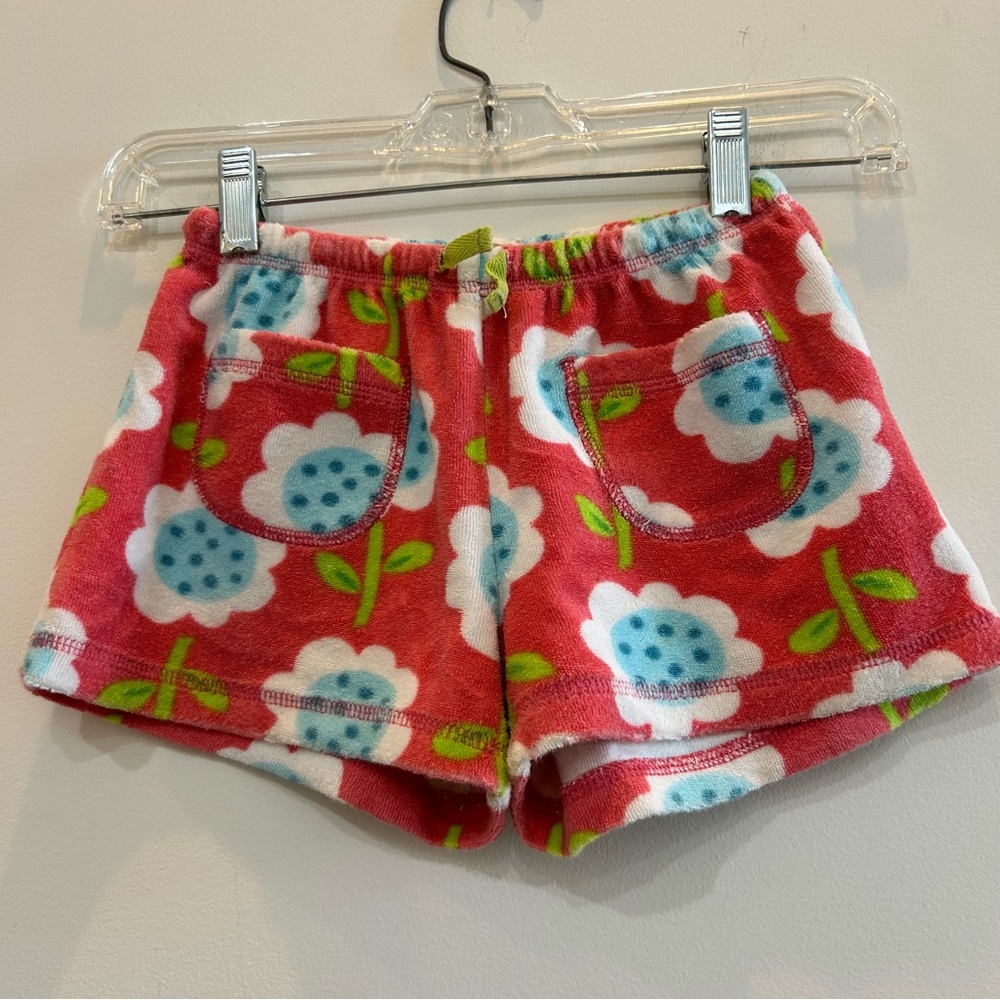 Mini Boden terry cloth shorts. Size youth 8.